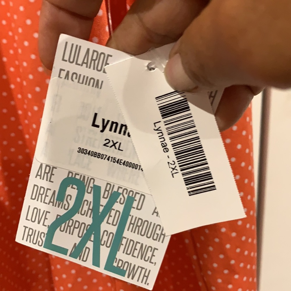 Lularoe long sleeve blouse - Picture 2 of 3